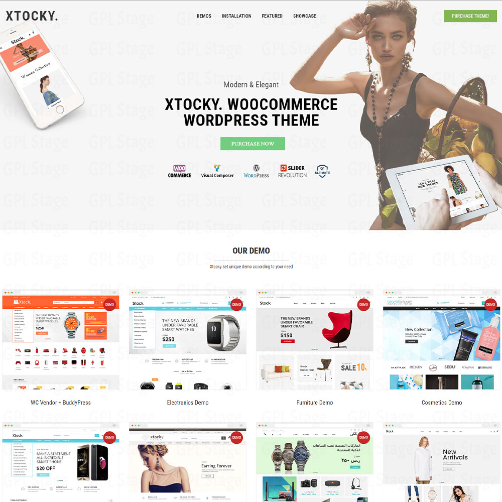 Xtocky "WooCommerce Responsive Theme"