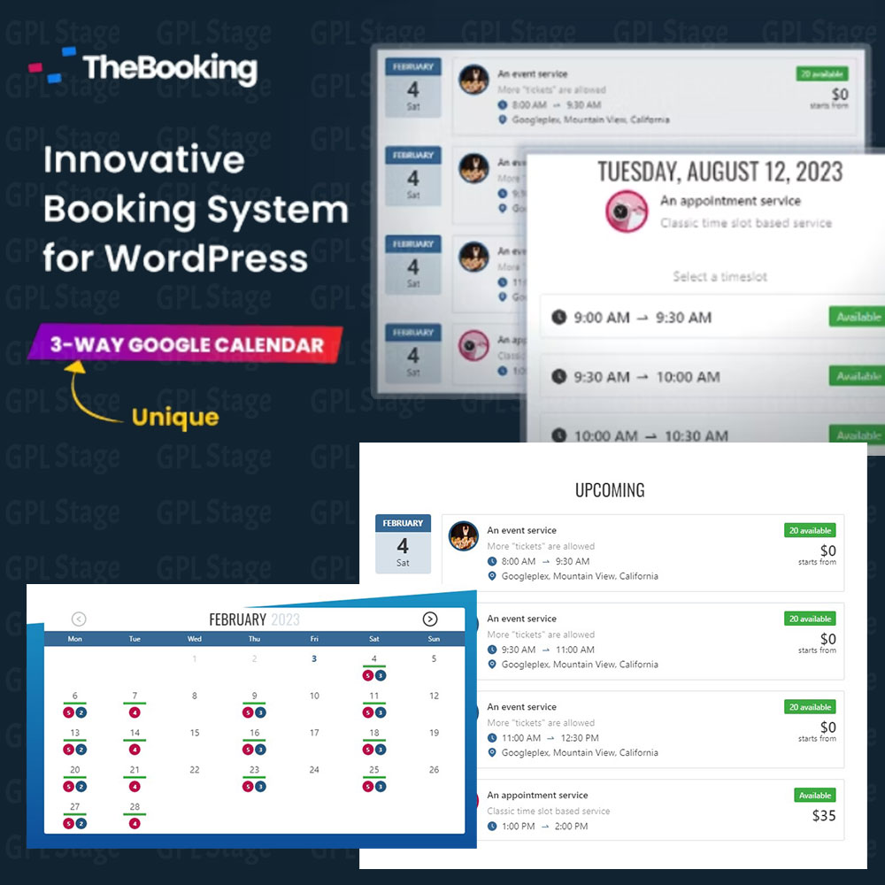 Team Booking - WordPress Booking and Appointment Scheduling System
