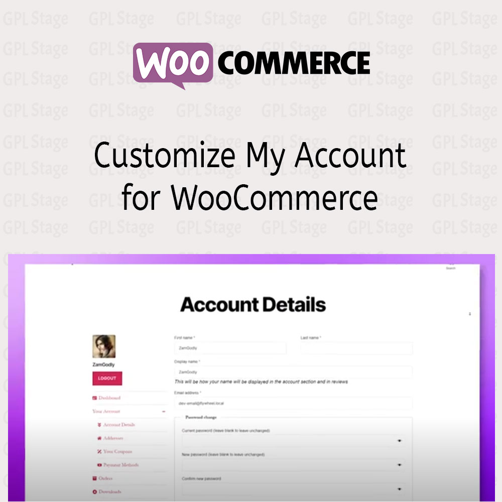 Customize My Account for WooCommerce